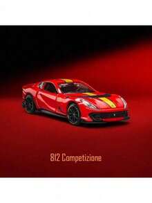 Burago 法拉利 1:64 比例仿真車模 SF90 488GTB LAFERARI 指尖模型 迷你小型跑車收藏 小車模型擺飾 - 彩色 - 查看 11