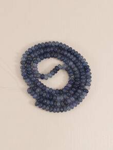 1 Strand Approx. 158pcs 5x8mm Glass Faux Natural Stone Cracked Effect Multicolor Round Beads Loose Beads For Jewelry Making DIY Necklace Bracelet Earrings Accessories Women Gift - DIY Bead Kit - View 26