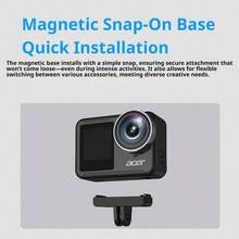 Acer Kamera Aksi Pencitraan Unggulan A9, Stabilisasi Gambar Definisi Tinggi 4K, Kamera Vlog Berkendara Sepeda Motor di Luar Ruangan, Perekam Lari, Edisi Standar A9 [Kartu Memori Kecepatan Tinggi 32G] - View 9