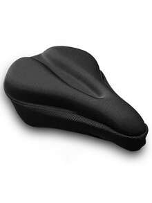 Gel Filled Bicycle Seat Cover, Super Soft, Sports Bicycle Seat, Unisex, Mountain Bike, Road Bike, Indoor Fitness Bike, Indoor Cycling Bike, Essential Bicycle Accessory, Cycling Accessory - Multicolor - View 13