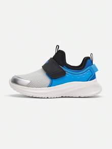 Balabala Children's Running Shoes Breathable Mesh Sports Shoes Lightweight Comfortable Unisex For Boys And Girls - Gray Blue - View 3