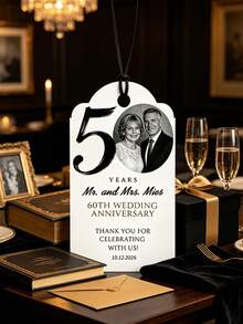 Custom Wine Bottle Tags, Custom Gift Tags, Custom Thank You Cards, Custom Clothing Tags, Custom Paper Box Tags, Custom Cardstock, Custom Thank You Cards, Custom Shaped Greeting Cards, Party, Holiday, Gathering, Restaurant, Wedding, Back To School, Confession Season - Commemorative Hang Tag - View 7