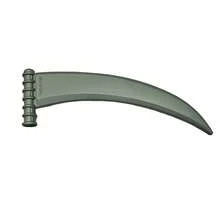 1pc Halloween Grim Reaper Scythe Prop, Giant Scythe Costume Accessory For Adults, Suitable For Cosplay, Performance And Horror Theme Party Decoration - Sickle Style - View 4