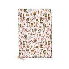 [Vintage Floral Notebook]1pc Vintage Floral Gold Foil Hardcover Notebook, 320 Pages, College Ruled, Handmade Scrapbook, Creative Sketchbook, Suitable For Journaling, Ideal Gift For New Year And Christmas - A - View 7