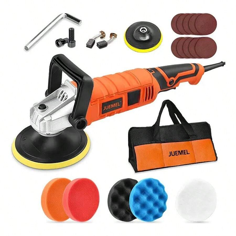 Pulidora Eléctricas Para Autos Pulido Lijado 6´´ 1400w Juemel - Tipo de Enchufe B USA (110-127V) - Ver 1