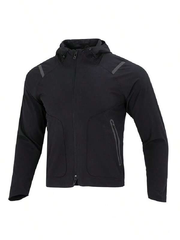Under Armour UA Unstoppable Jacket Men's Woven Hooded Lightweight Comfortable Elastic Loose Fit Commute Travel Sports Casual Jacket 1370494-001