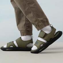 Sandal PUMA SoftridePro 24 Unisex, Nyaman, Sederhana, Ringan, Tahan Lama, Hijau - Hijau - View 4