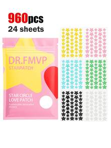 1440/1200/960/480/240/40pcs, Star Pattern Face Stickers, Essential For Photography And Face Painting, Suitable For Various Parties, Gatherings And Entertainment Activities. For Decorative Use Only. - Pink - View 21