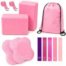 2pcs/5pcs/12pcs Yoga Bricks, Pilates Bricks, 2-Pack Yoga Bricks, Foam Yoga Bricks - Supportive Latex-Free EVA Foam - Soft Non-Slip Surface With Beveled Edge Design, Suitable For Yoga, Pilates, Meditation - Provides Stability, Balance, Deepens Stretching - Multicolor - View 23