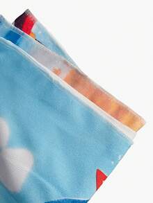 1pc Ultra Soft Bath Towel/Pool Towel/Beach Towel, 58" X 28", Paw Patrol Blue - Multicolor - View 7