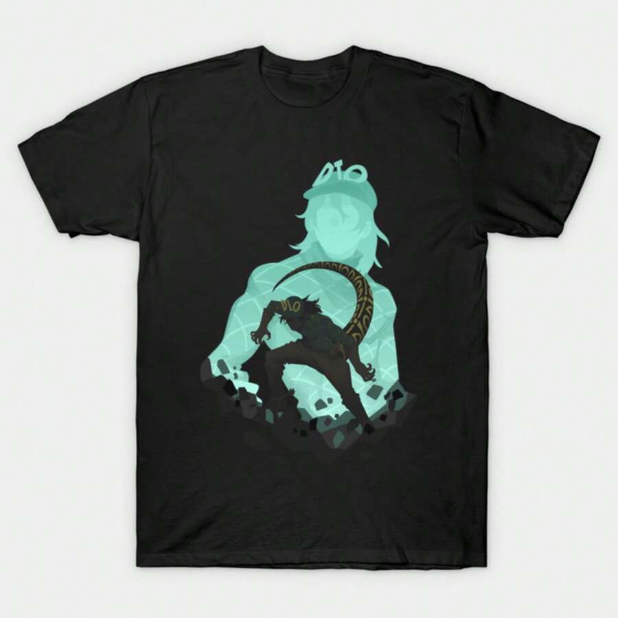 ---- T-shirt unisexe été-automne - T-shirt Diego Brando - Saison de rentrée scolaire - T-shirt pour fêtes, rendez-vous, rassemblements, sport, usage décontracté - Premier choix pour les cadeaux - Noir - Voir 1