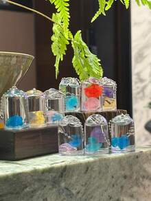 Cute Mini Jellyfish Keychain, Transparent Ocean Y2K Style Bag Charm, Adorable Pendant, Suitable For Backpacks, Handbags, Car Keys, Perfect Birthday Gift For Women And Girls - Multicolor - View 10