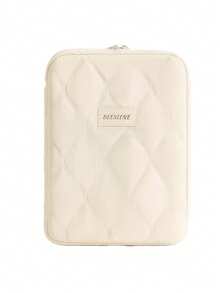 1pc Minimalist Padded Diamond Lattice Tablet Sleeve Soft Shockproof Electronics Organizer Protective Storage Bag For Students School College Travel Essentials Perfect Gift For Students Office Desktop Supplies Essential For The Start Of School - Multiple Styles - View 13