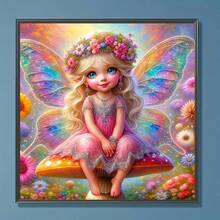 1pc - DIY Handmade 5D Diamond Painting Kit, Suitable For Adults And Beginners, Craft Supplies, Applicable For Living Room, Bedroom, Office, Wall Decor Art. - round diamond - View 4
