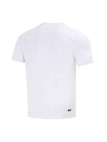 Under Armour Men's Knit Crew Neck T-Shirt, Soft & Breathable, Casual Sports Short Sleeve For Training & Long Distance Running, 1500513-100 - White - View 6