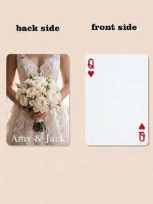 Customized Wedding Commemorative Cards, Customized Wedding Photo Carrying Cards, Couple's Commemorative Cards, Wedding Guests' Souvenir Cards, Rose-Edge Wedding Collection Cards. - Multicolor - View 12