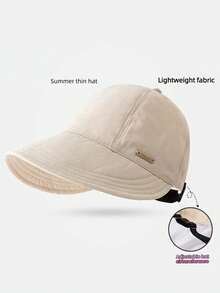 1pc Multicolor Breathable Sun Protection Baseball Cap, Fashionable Versatile Duck Bill Hat With Mask Hook, Soft Foldable, Suitable For Outdoor Activities And Daily Wear, Women's Hat, Men's Hat, UV Protection, Holiday Gift - Multicolor - View 18