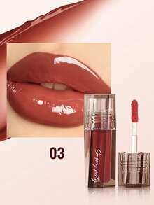 Pudaier 4-Piece Set Moisturizing Mirror Lip Gloss, Fresh Non-Greasy Texture, Long-Lasting Shiny Liquid Lipstick, Gift For Women - 4PCS SET - View 6