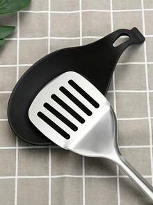 1pc Easy To Clean Spoon Holder, Practical Kitchen Countertop Accessory, Suitable As Holiday And Christmas Gift For Home Cooks - Multicolor - View 5