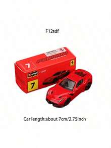 Burago 法拉利 1:64 比例仿真車模 SF90 488GTB LAFERARI 指尖模型 迷你小型跑車收藏 小車模型擺飾 - 彩色 - 查看 15