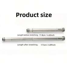 3pcs Metal Pencil Extender, Double-Ended Stainless Steel Extender, Pencil Extension Rod, Telescopic Sketching & Colored Pencil Extender - Sets - View 3