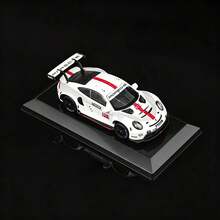 Bburago 1:43 Scale White Porsche 911 RSR Precision Crafted Alloy Racing Car Model, Suitable For Display And Gifting - Multicolor - View 6
