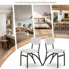 Dining Chairs - Beige - View 4