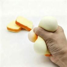 1pc Stress Relief Doll - Realistic Bread Model Slow Rising Plush Doll, Prank Doll (Toast Style) - Multicolor - View 3