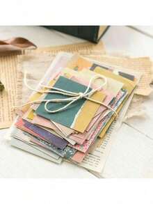 Vintage Floral Manual Decorative Paper DIY Collage Memo Paper - Multiple Styles - View 5