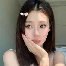 2 buah Jepit Rambut Stroberi Lucu dengan Rhinestone & Mutiara, Aksesori Rambut Gaya Manis, Cocok untuk Pemakaian Sehari-hari, Aksesori Rambut Terjangkau - MultiWarna - View 2