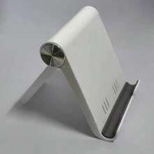 1pc Premium ABS Desktop Phone Stand - Compact, Portable, Foldable, Non-Slip And Durable. Minimalist Aesthetic Design With 8 Fashionable Soft Solid Color Options; Features Stable Triangular Unfolding Structure, Polished Metal Rotating Knob And Anti-Scratch Soft Silicone Pad; Supports 0-120° Angle Adjustment, Effectively Relieves Neck Fatigue, Frees Hands, Stable And Shake-Free. - Rotating Version - View 16