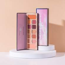 beauty glazed 12色高顯色眼影盤 霧面亮片金屬色 易暈染自然色調 持久細緻 眼妝化妝禮盒 女款 日常與派對適用 - 彩色 - 查看 10