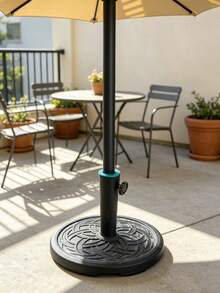 1pc Parasol Stabilizer, Umbrella Pole Fixing Sleeve, Base Adapter, Easy Installation, Portable, Suitable For Outdoor, Patio, Garden, Pool, Camping, Vacation, Summer Essential, Table Umbrella Windproof Reinforcement Accessory, Beach Umbrella Stability Accessory, Anti-Wobble Parasol Sleeve, Wedding Season Graduation Season Back To School Season Gift - Multicolor - View 5
