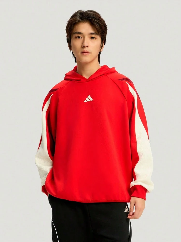 Adidas Men's BB LNY Knit Sweatshirt KT0620 - Red - View 1