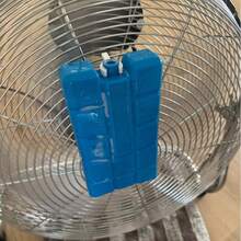6件組 3D列印冰袋夾，風扇安裝冰袋支架，適用於空氣冷卻，風扇配件 - 冰袋固定夾 - 查看 1