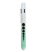 新款漸層色 LED 筆燈，可重複使用小型手持手電筒，白色/暖光可選，夾式口袋設計，適用於日常照明、戶外露營、生日禮物、畢業禮物，(使用 2 顆 AAA 電池，電池不包含在內) - 漸層色 - 查看 13