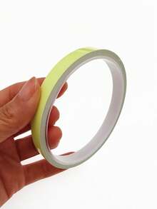 2pcs Fishing Glow-In-The-Dark Tape, 1cm Wide X 3 Meters Long, Long-Lasting Luminous Fishing Rod Indicator - Army Green - View 3