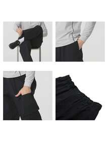 Under Armour Quần dài nam Unstoppable Utility Cargo vải dệt, phong cách thường ngày đi làm và du lịch, 1388827-001 - đen - Xem 11