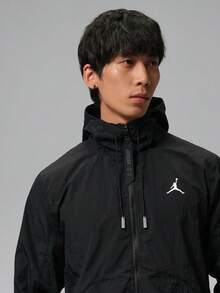 Jordan Classic Hooded Jordan Utility Men's Woven Jacket IW1901-010 - Black - View 3