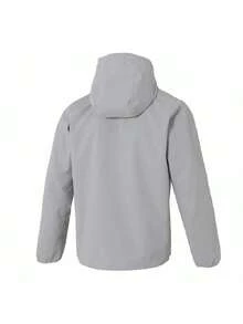 Under Armour Men's M Cloudstrike Stretch Jacket Hooded Outdoor Casual Running Jacket 1376066-069 - Grey - View 2