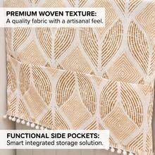 Bohemian Style Washing Machine Cover, Multi-Purpose Dust Cover Cloth For Kitchen Decor And Small Appliances - Khaki - View 4