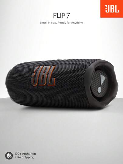 Flip 7 Speaker Portabel Tahan Air dan Tahan Benturan, Suara JBL Pro yang Dahsyat dengan AI Sound Boost, Waktu Putar 16 Jam, dan Sistem PushLock dengan Aksesori yang Dapat Diganti
