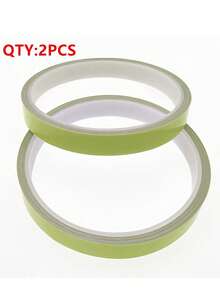 2pcs Fishing Glow-In-The-Dark Tape, 1cm Wide X 3 Meters Long, Long-Lasting Luminous Fishing Rod Indicator - Army Green - View 7