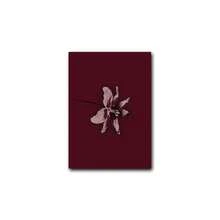 1pc Minimal Floral Art Poster Print, Dark Red Burgundy Wall Art, Botanical Nature-Inspired Home Decor, Dark Aesthetic Home Design, Modern Minimalist Wall Decor, No Frame - Flower - View 9
