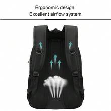 Lightweight Laptop Backpack – Anti-Scratch Fabric, Air-Mesh Back Panel & Adjustable Straps, Perfect Commuter Companion For Work, Uni Or Weekend Getaway - View 4