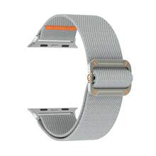 1pc Stretch Single Loop Compatible Band 38mm 40mm 41mm 42mm 44mm 45mm 46mm 49mm Women's Men's Sports Nylon Elastic Wristband Suitable For Apple Watch Series 11 10 9 8 7 6 5 4 11 Ultra/SE 3 2 - Multicolor - View 12