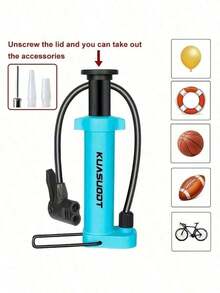 1 Buah Pompa Sepeda Manual dengan 3 Alat Pengisian Angin Multi-Nozzle, Estetis, Portabel, Direkomendasikan untuk Natal, Halloween, dan Hari Libur Lainnya, Cocok untuk Perbaikan Sepeda dan Penggunaan Bersepeda di Luar Ruangan - MultiWarna - View 9