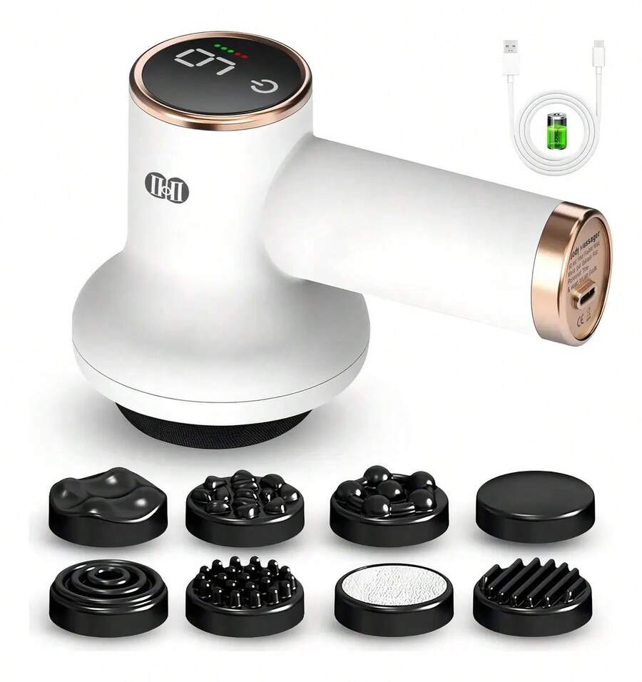 Massage Gun - White - View 1