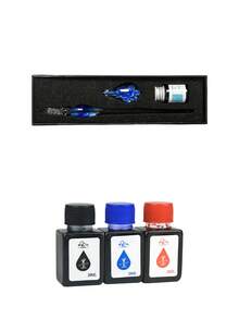 Pulpen Celup Kaca untuk Pelajar, Pulpen Kristal, Hadiah Bisnis, Pulpen Sampel, Hadiah Acara Sekolah, Hadiah Ulang Tahun, Kembali ke Sekolah - Beraneka warna - View 18