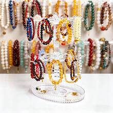 1 Three-Tier/Two-Tier/Single-Tier Rotating Jewelry Rack, Household Storage Rack, Key Rack, Multi-Layer Hairband Rack, Daily Small Item Rack - Multicolor - View 3